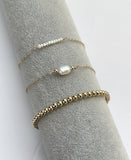 Single Pearl Bracelet