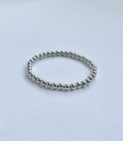 Sterling Silver Beaded Bracelet - 5mm